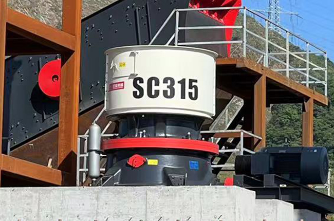 SC单缸液压圆锥破碎机型号3